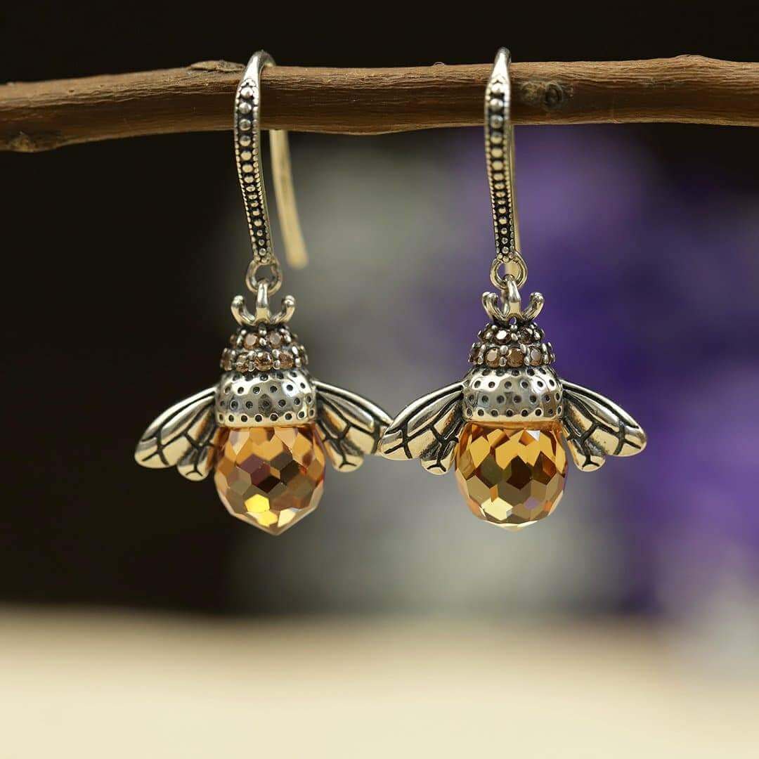 Pendientes Abejas bailarina